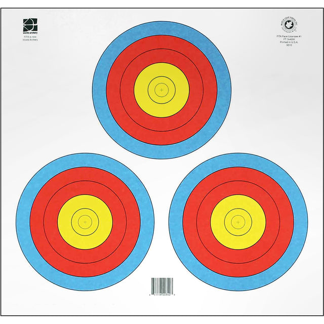 Maple Leaf WA 3 Spot Triangle Target 25 pk. | Maple Leaf Press