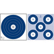 Maple NFAA Dual 1-Spot/5-Spot Target 25 pk. | Maple Leaf Press
