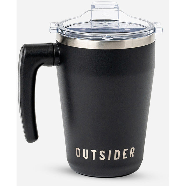 Outsider The AM Travel Mug Black | Outsider