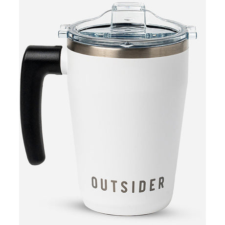 Outsider The AM Travel Mug White | Outsider