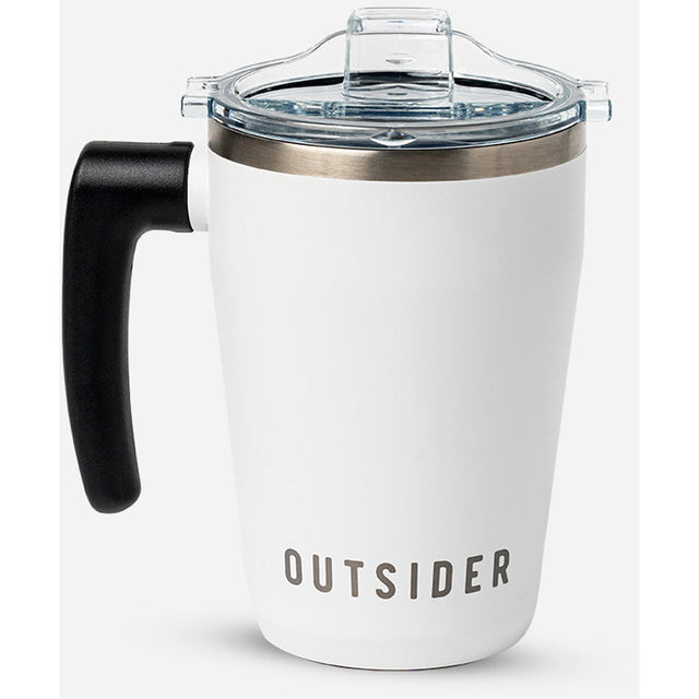Outsider The AM Travel Mug White | Outsider
