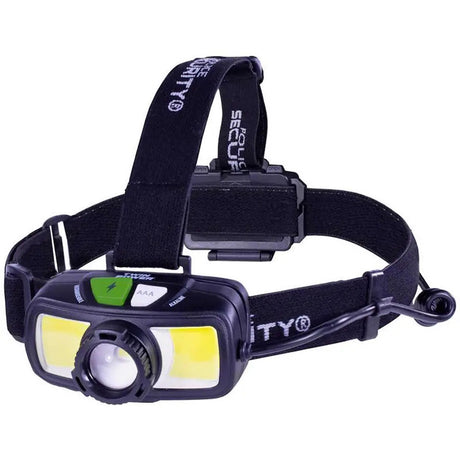 Police Security Twin Power 1500 Headlamp 1500 Lumens | Police Security Flashlights