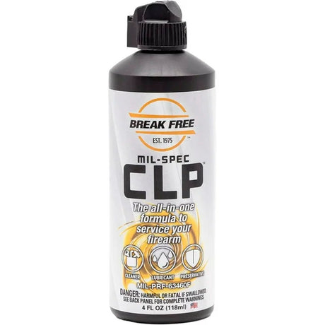 Break Free Mil Spec CLP Gun Oil 4 oz Squeeze Bottle | Break Free