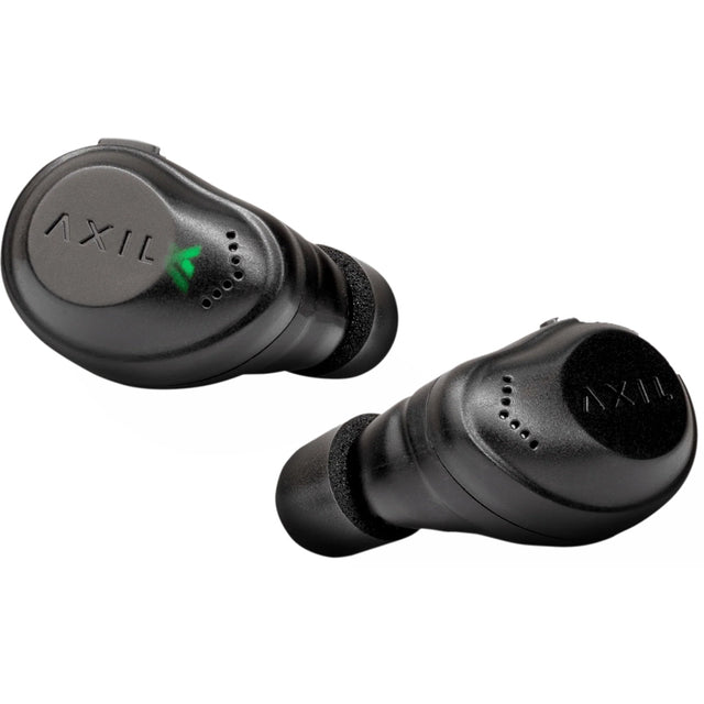 Axil XCOR Wireless Tactical Earbuds w/ Touch Controls & Bluetooth Black | Axil