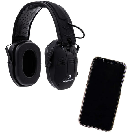 Safariland Pro Impulse Hearing Protection Muff Bluetooth Black | Safariland