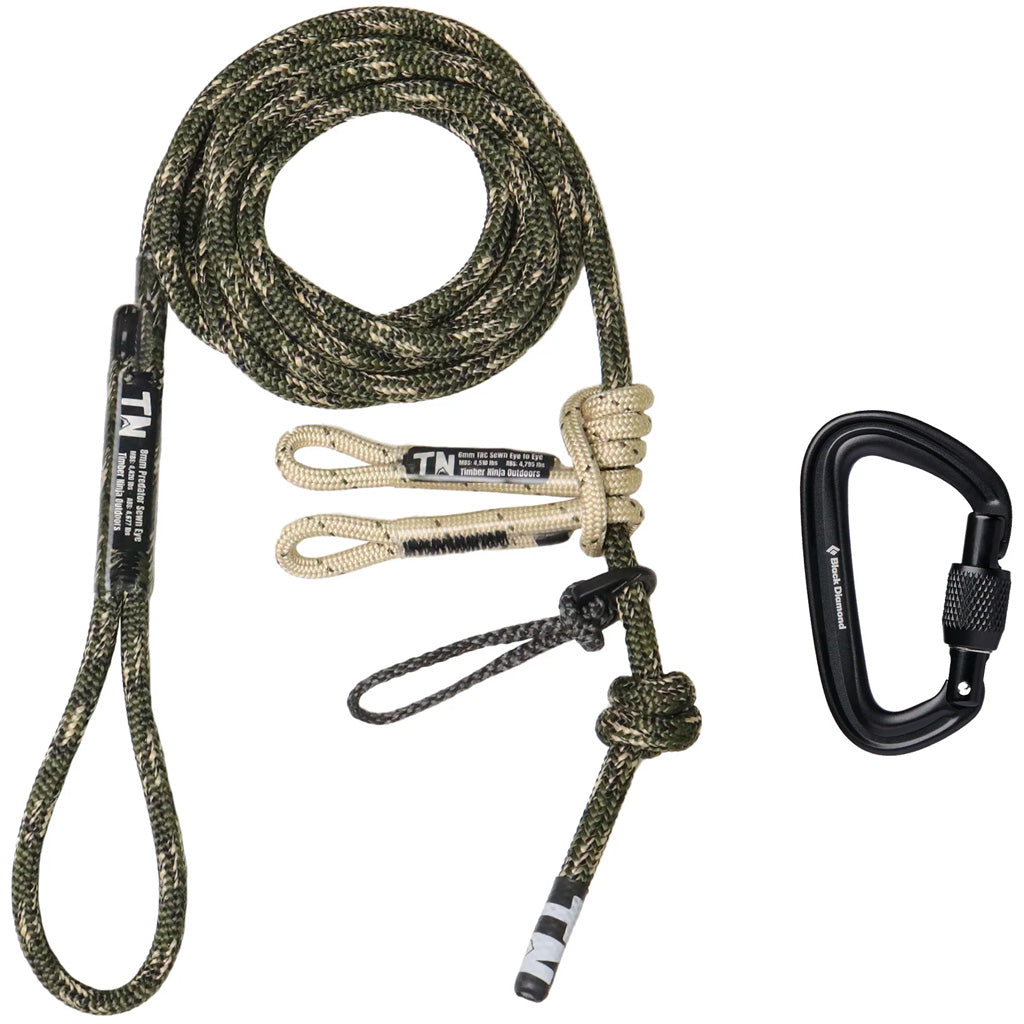 Timber Ninja Lineman/Tether Rope 8mm Predator Camo | Timber Ninja