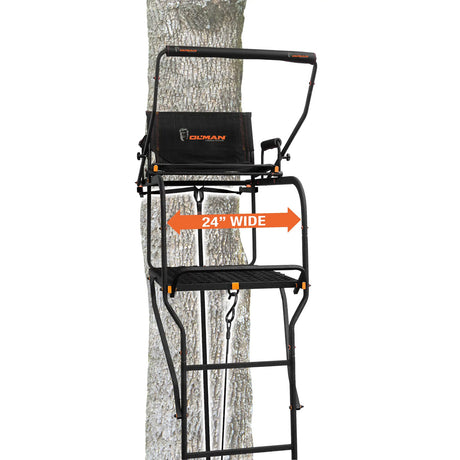 Ol Man 22 Big Daddy 1.5 Person Ladder Stand 22 ft. | Olman
