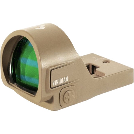 Viridian RFX35 Reflex Sight 1x22 Micro Green Dot RMR Mounting FDE | Viridian