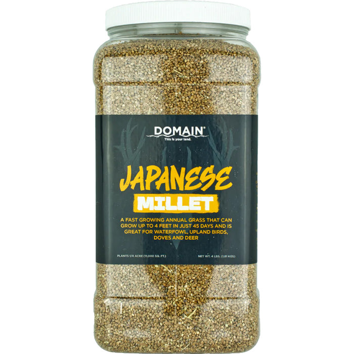 Domain Japanese Millet Seed 1/4 Acre | Domain