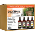 Buck Baits Cover Scent Starter Kit Earth/Acorn/ Apple/ Corn 3 oz. ea. | Buck Baits
