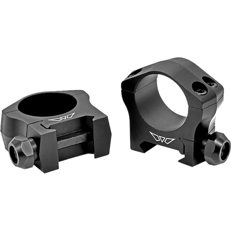 Warne Mountain Tech Scope Rings Matte Black 1 in. High | Warne