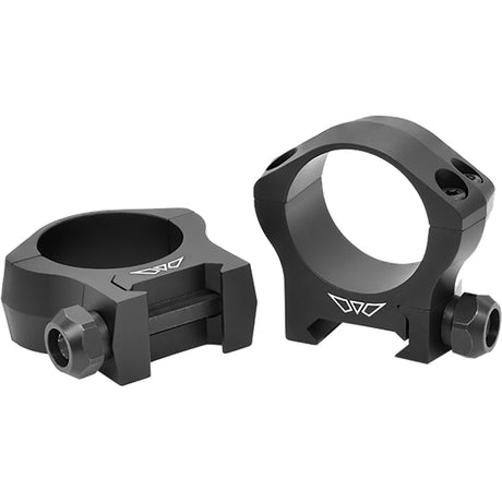 Warne Mountain Tech Scope Rings Matte Black 30mm Low | Warne