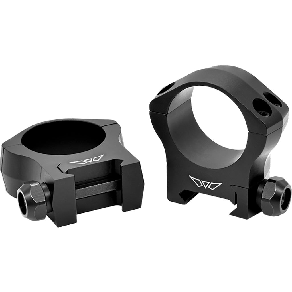 Warne Mountain Tech Scope Rings Matte Black 30mm Medium | Warne