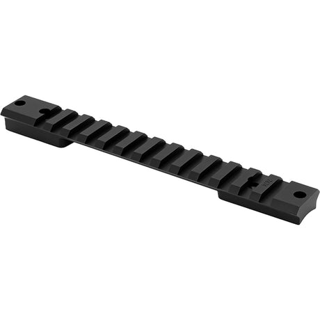 Warne Mountain Tech Tactical Rail Matte Black Remington Long Action | Warne