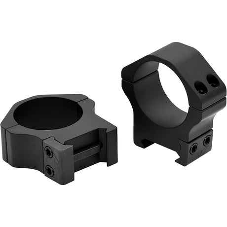 Warne Maxima Horizontal PA Scope Rings Matte Black 30mm Medium | Warne