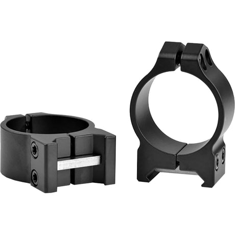 Warne Maxima Vertical PA Scope Rings Matte Black 30mm Low | Warne