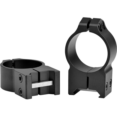 Warne Maxima Vertical PA Scope Rings Matte Black 30mm High | Warne
