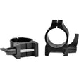 Warne Maxima Vertical Quick Detach Scope Rings Matte Black 1 in. Low | Warne