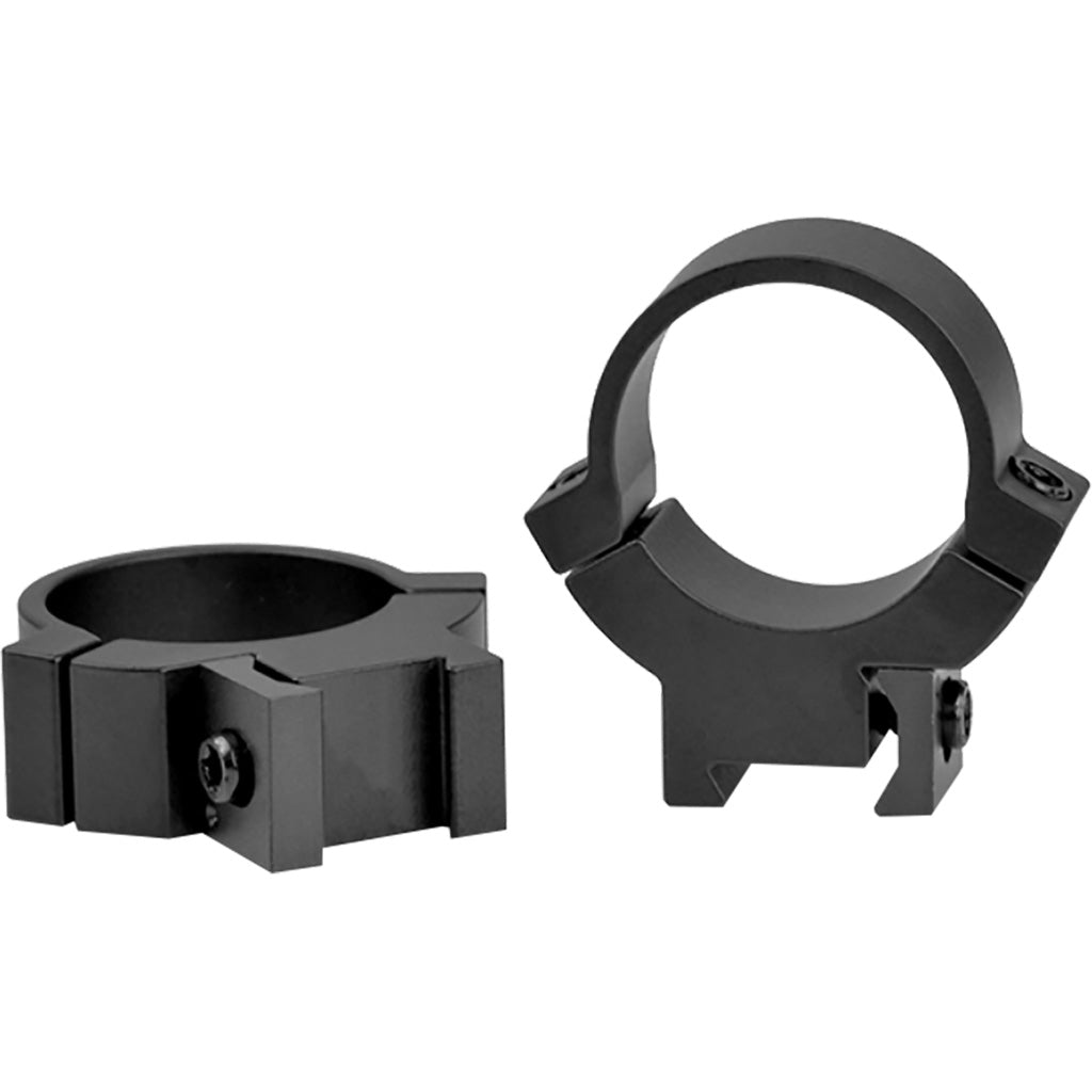 Warne Maxima Horizontal PA Rimfire Scope Rings 3/8 Dovetail Matte Black 1 in. Medium | Warne