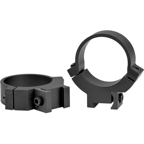 Warne Maxima Horizontal PA Rimfire Scope Rings 3/8 Dovetail Matte Black 30mm Medium | Warne