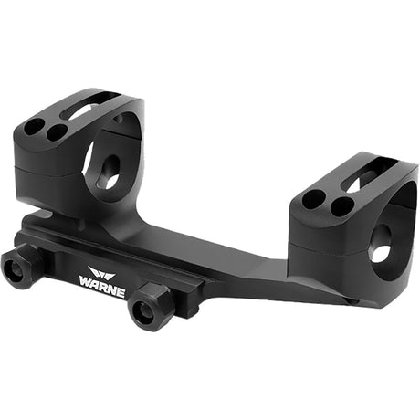 Warne Fixed MSR Cantilever Scope Mount Matte Black 30mm MSR Ideal Height | Warne