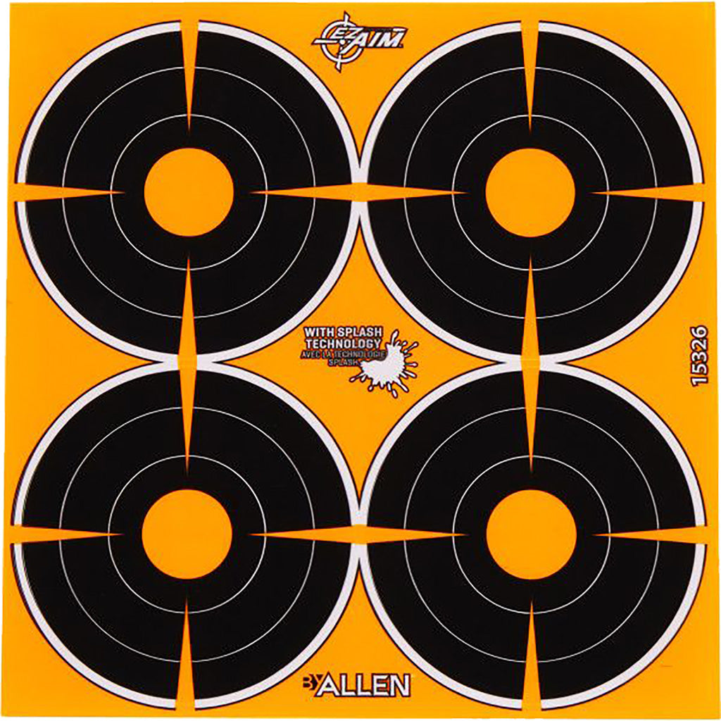 EzAim Splash Bullseye Adhesive Targets 3 in. 12 pk. | EZAim