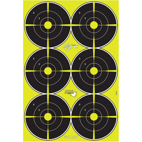EzAim Splash Bullseye Targets 6 in. 8 pk. | EZAim