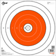 EzAim Bullseye Paper Targets 12x12 12 pk. | EZAim