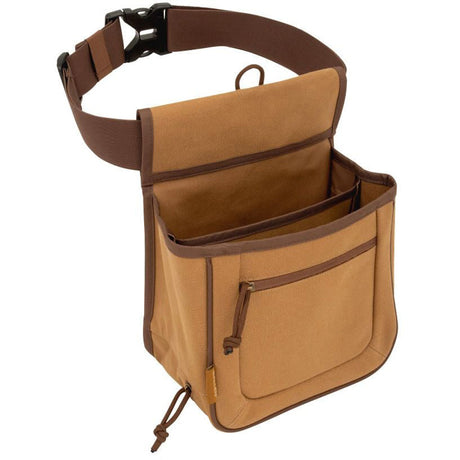 Allen Rival Double Compartment Shell Bag Brown | Allen