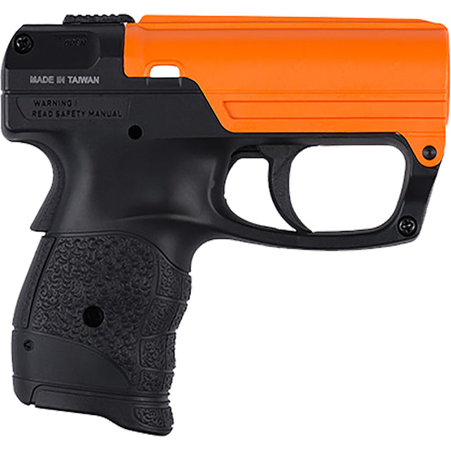 Sabre Aim and Fire Pistol Grip Pepper Gel Black and Orange | Sabre