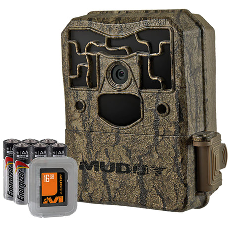 Muddy Pro Cam 20 Bundle Batteries & SD Card 20 MP and 720 Video at 30FPS | Muddy Outdoors
