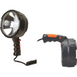 Cyclops Seeker Pro Spotlight Black 1500 Lumens 12V DC Car Plug w/ Red Filter | Cyclops