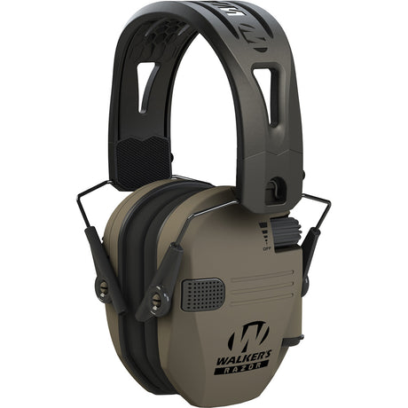 Walkers Razor Tacti-Grip Digital Muff FDE | Walkers