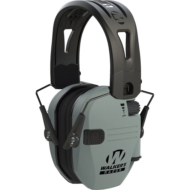 Walkers Razor Tacti-Grip Digital Muff Battleship Grey | Walkers