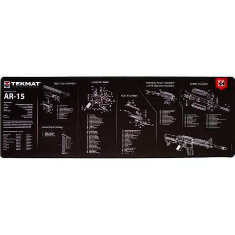 Tekmat Ultra 44 Rifle Cleaning Mat Black A-15 | Tekmat