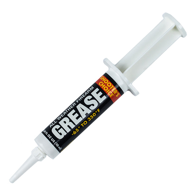 Shooters Choice Synthetic All-Weather Grease 10cc Syringe | Shooter's Choice
