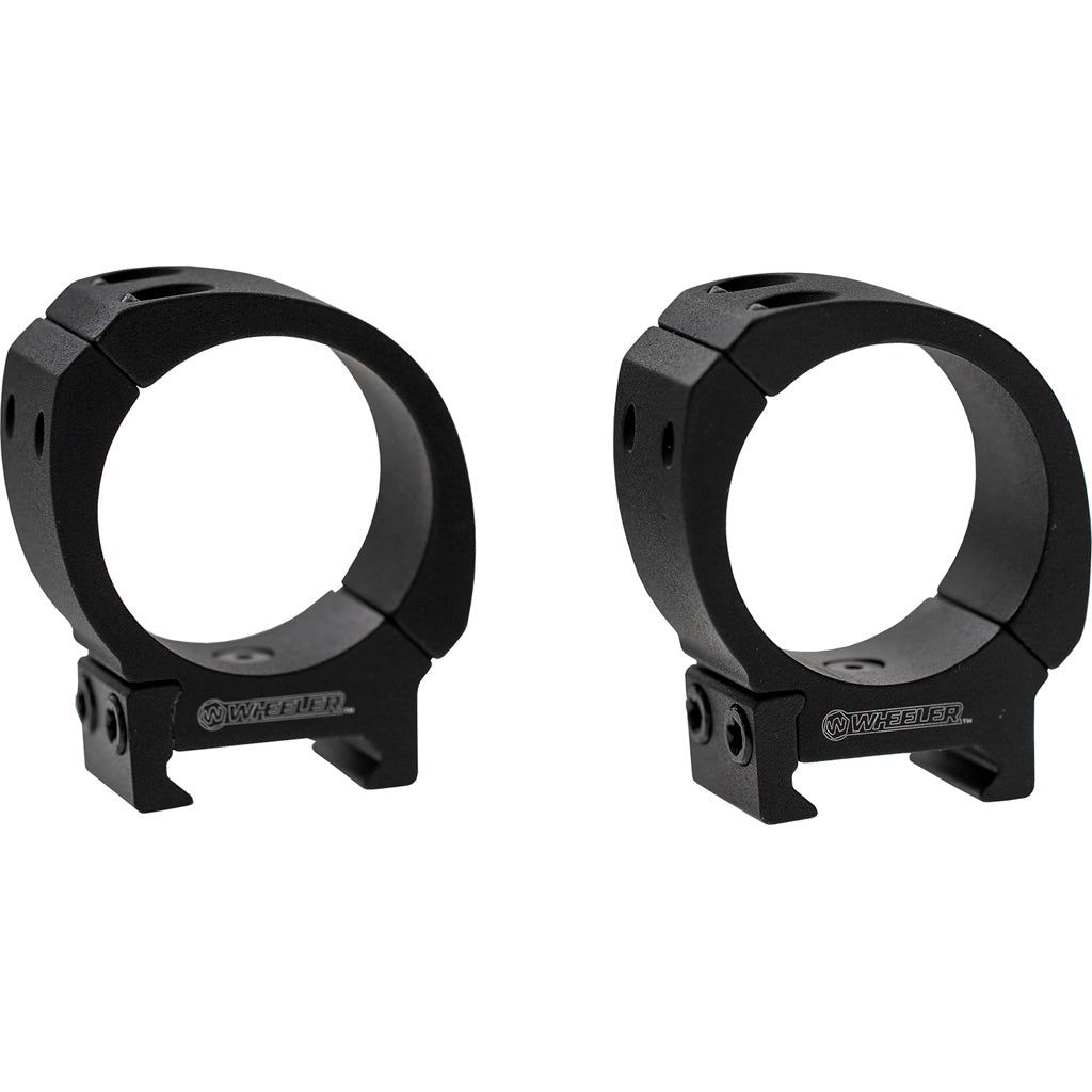 Wheeler Sport Scope Rings Black 1 in. Low | Wheeler