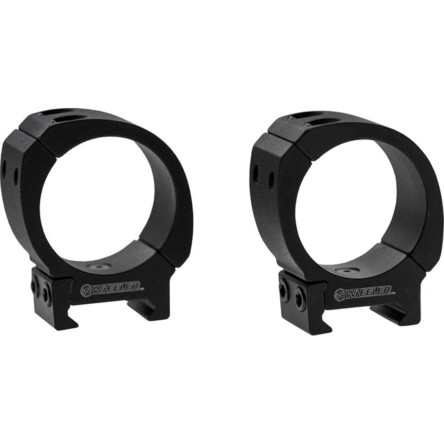 Wheeler Sport Scope Rings Black 1 in. Low | Wheeler