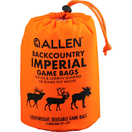 Allen Back Country Game Bags Imperial Elk 4 pk. | Allen