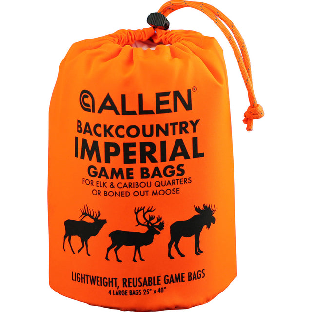 Allen Back Country Game Bags Imperial Elk 4 pk. | Allen