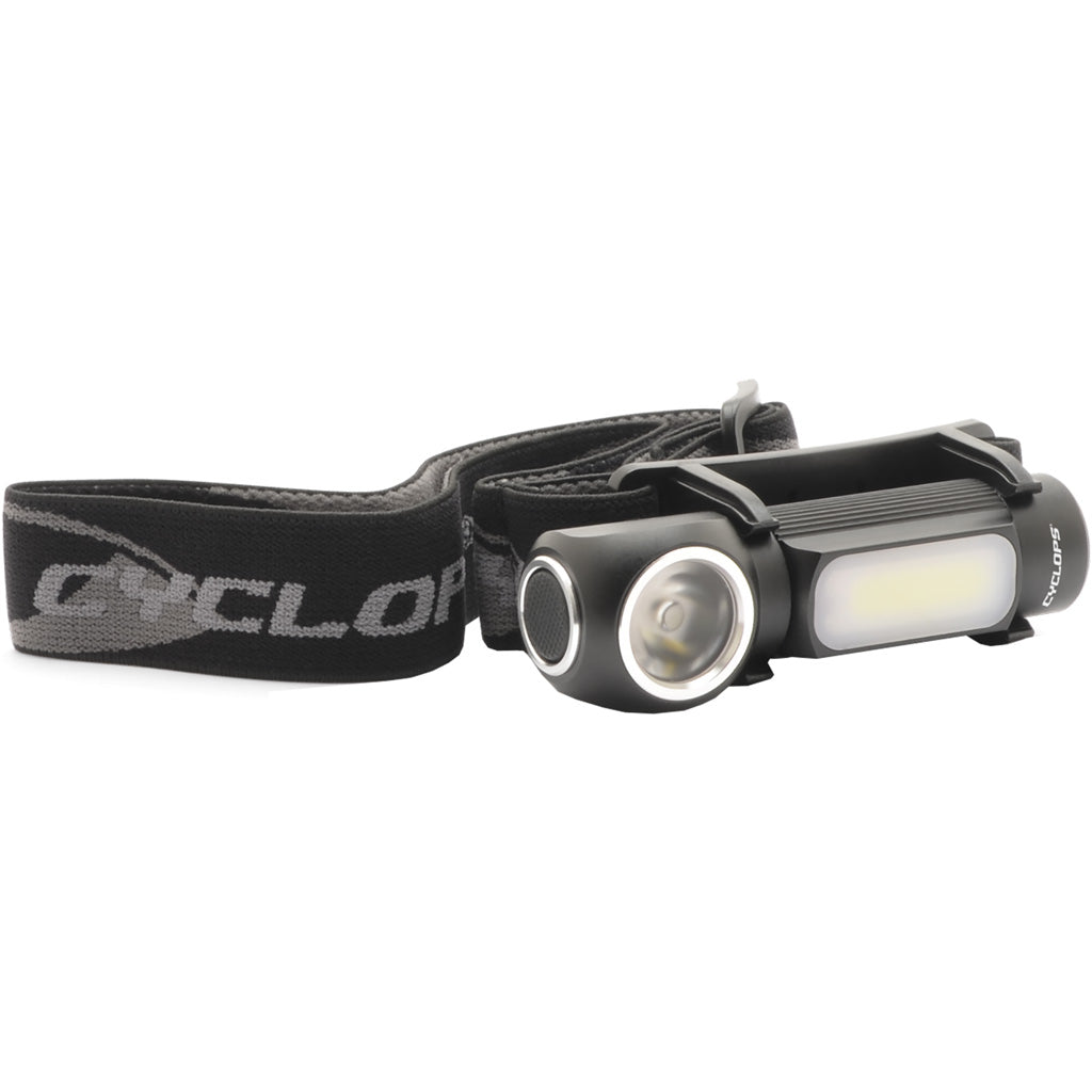 Cyclops Hades Horizon Rechargeable Headlamp 500 Lumens White and Red Light | Cyclops