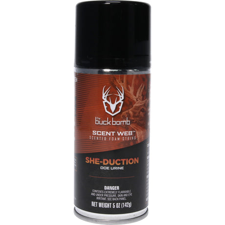 Buck Bomb Scent Web Foam Spray She Duction Doe Urine | Hunters Specialties
