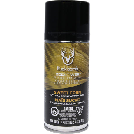 Buck Bomb Scent Web Foam Spray Sweet Corn | Hunters Specialties