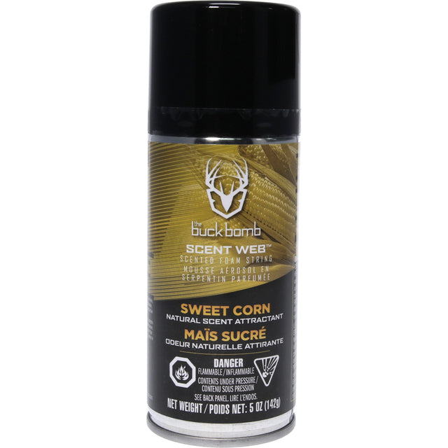 Buck Bomb Scent Web Foam Spray Sweet Corn | Hunters Specialties