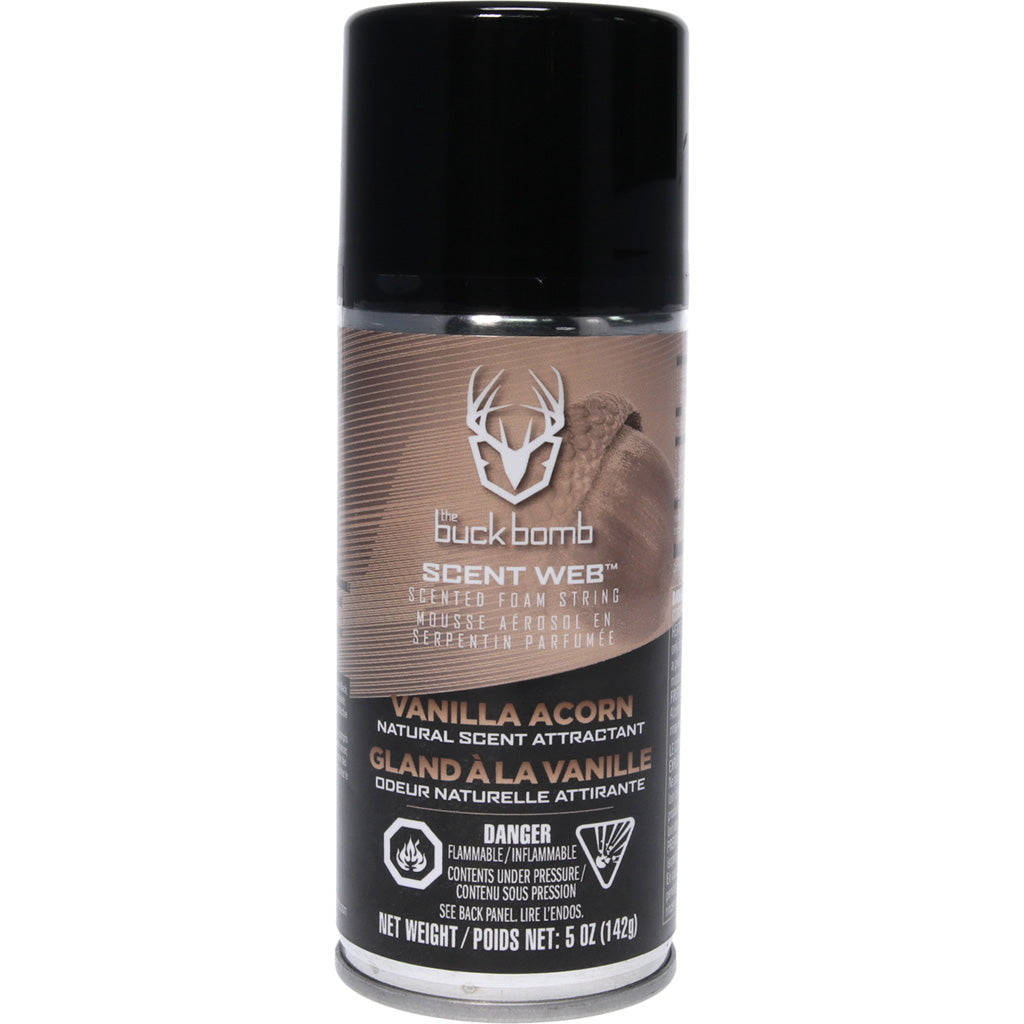 Buck Bomb Scent Web Foam Spray Vanilla Acorn | Hunters Specialties