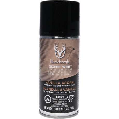 Buck Bomb Scent Web Foam Spray Vanilla Acorn | Hunters Specialties