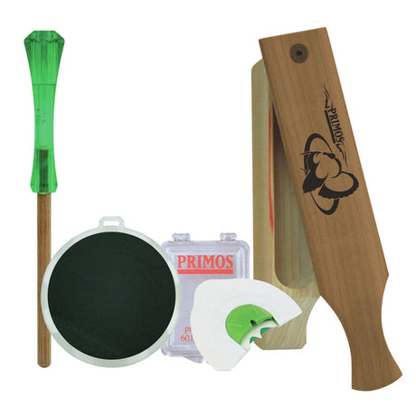 Primos Turkey Starter Pack Slate Call and 3 Mouth Calls | Primos