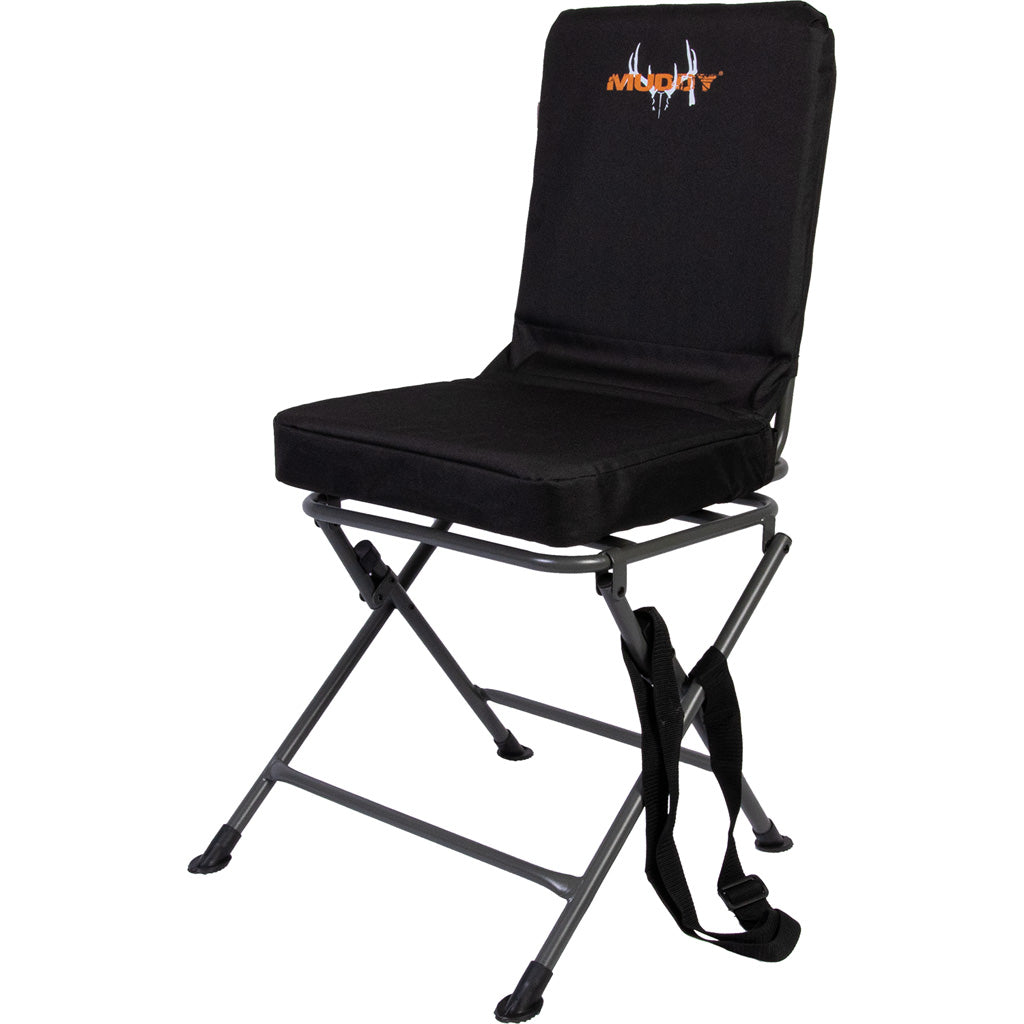 Muddy Padded Swivel Chair Black | Muddy Outdoors