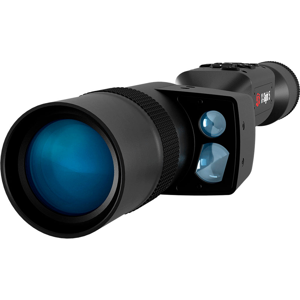 ATN X-Sight 5 LFR Night Vision Riflescope 5-25x30mm Black Ballistic Calculator | ATN