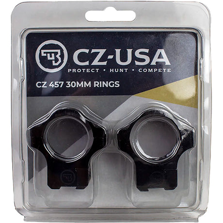 CZ 457/455 Scope Rings 30mm 11mm Dovetail, Height 0.575 in. Fits 457, 455 | CZ